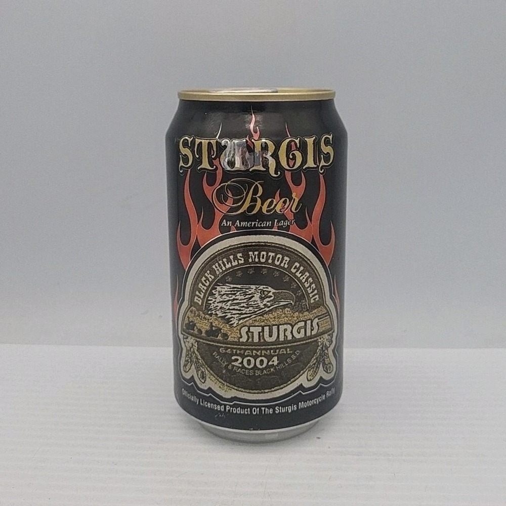 2004 STURGIS STAY TAB BEER CAN GLUEK‎ BREWING COLD SPRING MN
